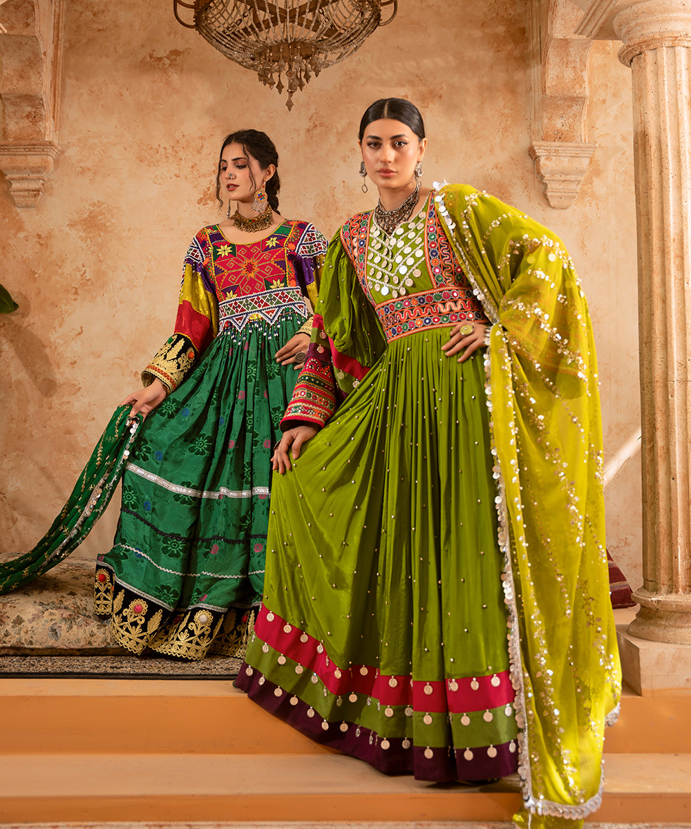 Laal Metton Gongari Heritage Dress