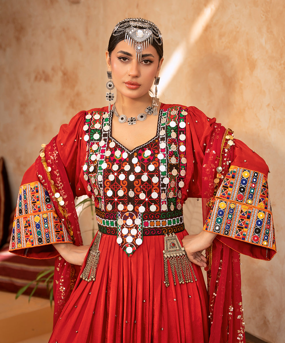 Laal Metton Heritage Dress
