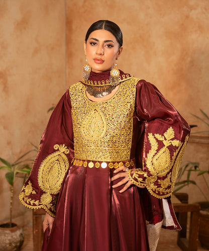 Korean Silk Charma Dress