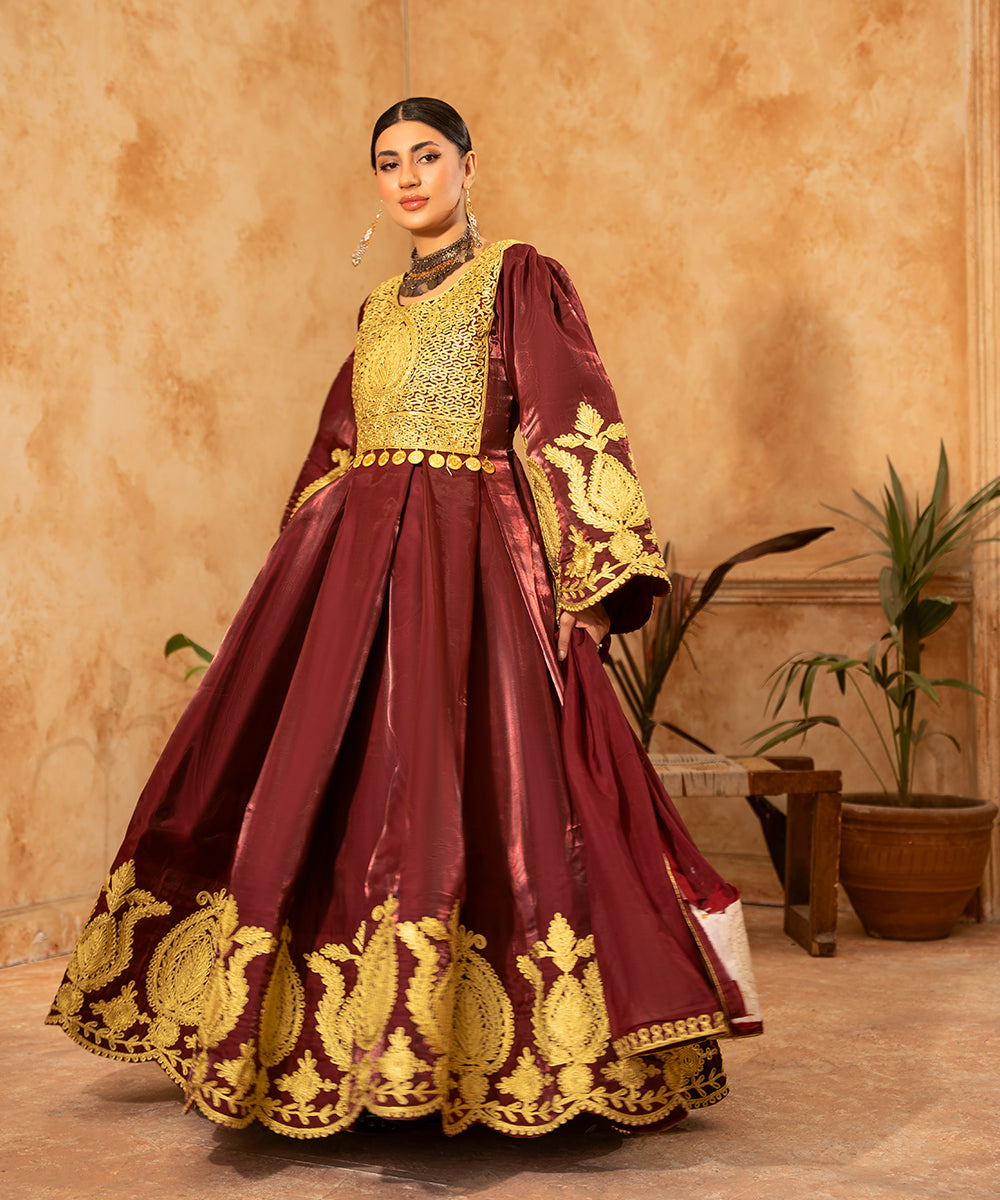 Korean Silk Charma Dress