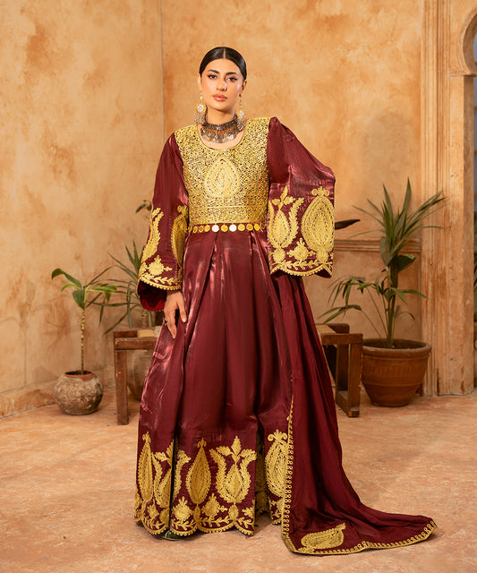 Korean Silk Charma Dress