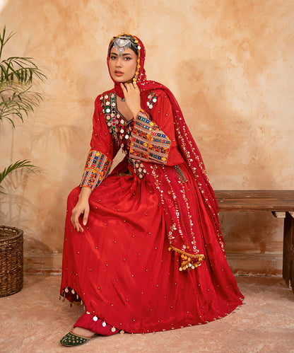 Laal Metton Heritage Dress