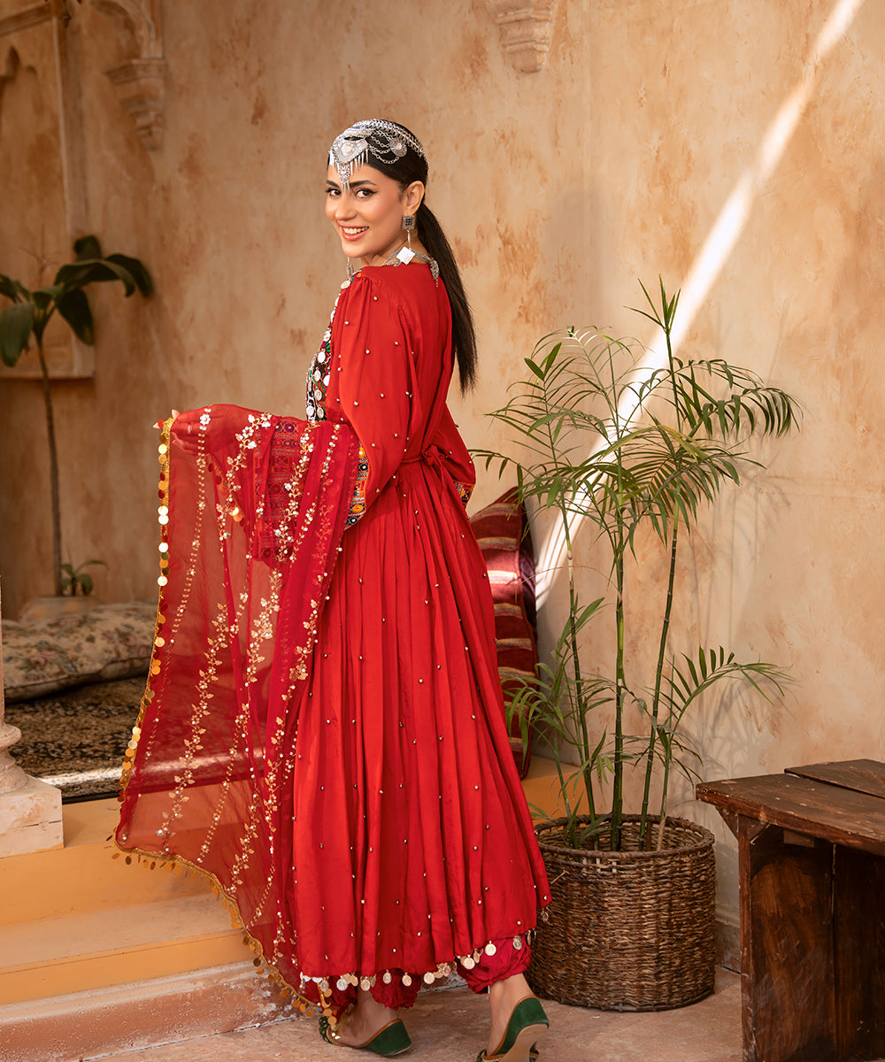 Laal Metton Heritage Dress