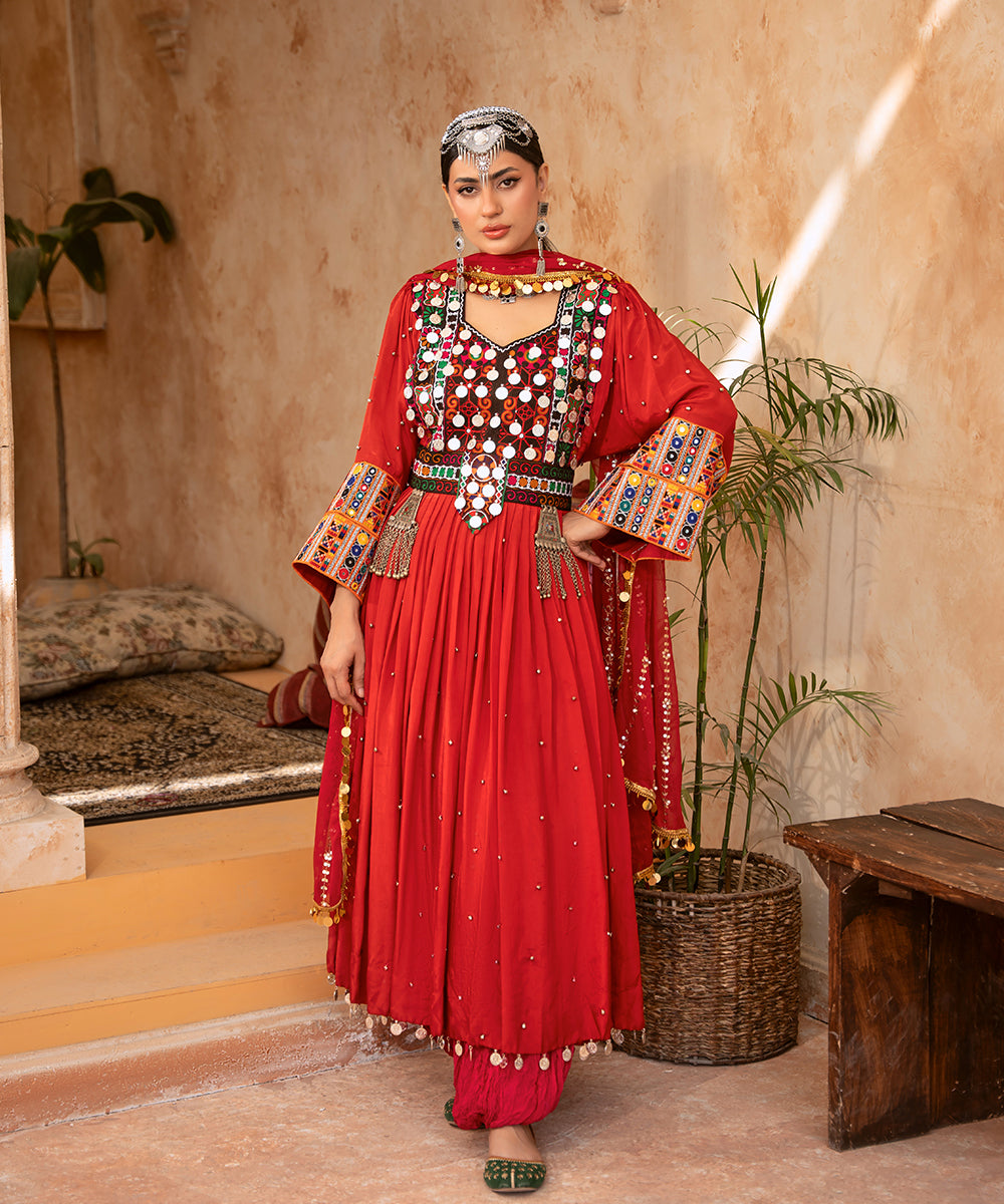 Laal Metton Heritage Dress
