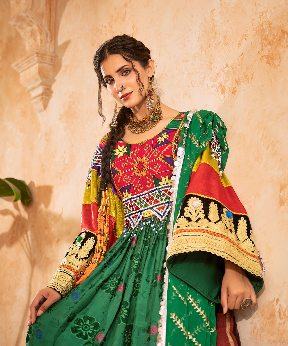 Guli Bakhmal Charma Heritage Dress