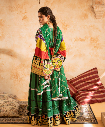 Guli Bakhmal Charma Heritage Dress
