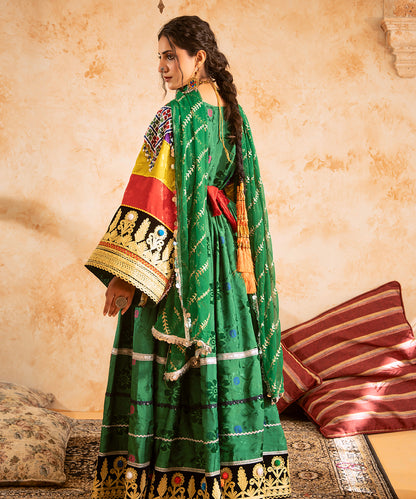 Guli Bakhmal Charma Heritage Dress