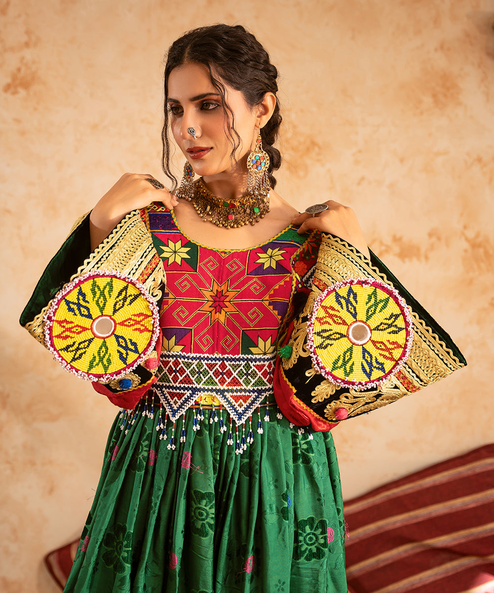 Guli Bakhmal Charma Heritage Dress