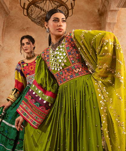 Laal Metton Gongari Heritage Dress