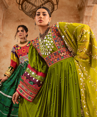 Laal Metton Gongari Heritage Dress